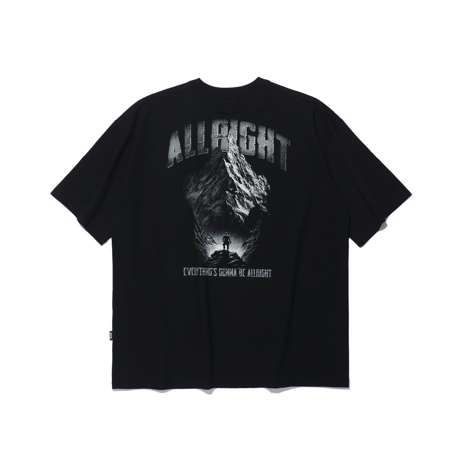 เสื้อยืด All Right 24 Rise (สีดำ)