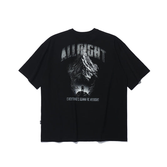 เสื้อยืด All Right 24 Rise (สีดำ)