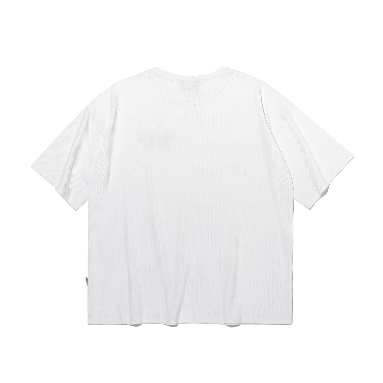 1987 Waffle Oversized T-shirt (White)