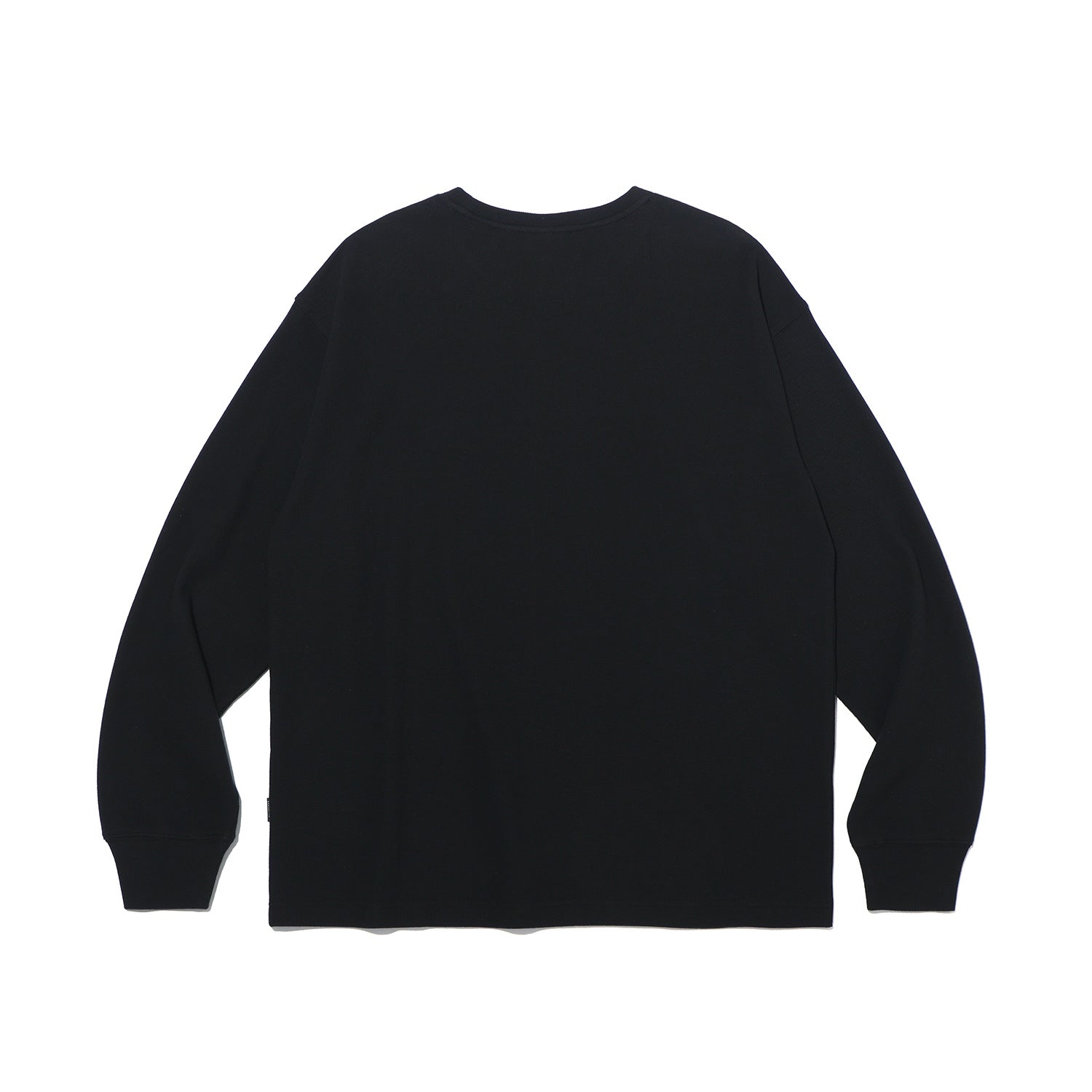 เสื้อแขนยาววาฟเฟิล 1987 (สีดำ)