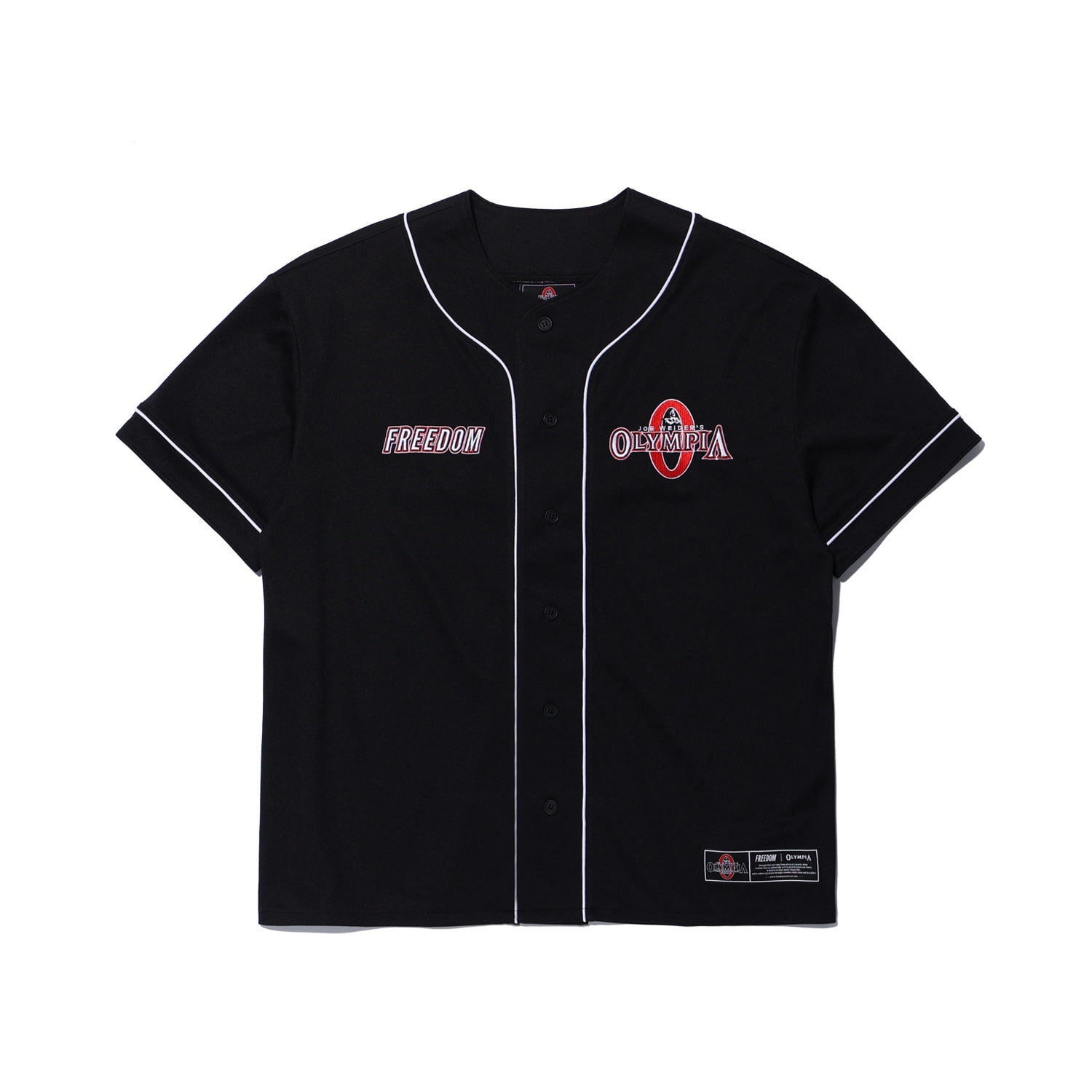 เสื้อเบสบอล Olympia (สีดำ)