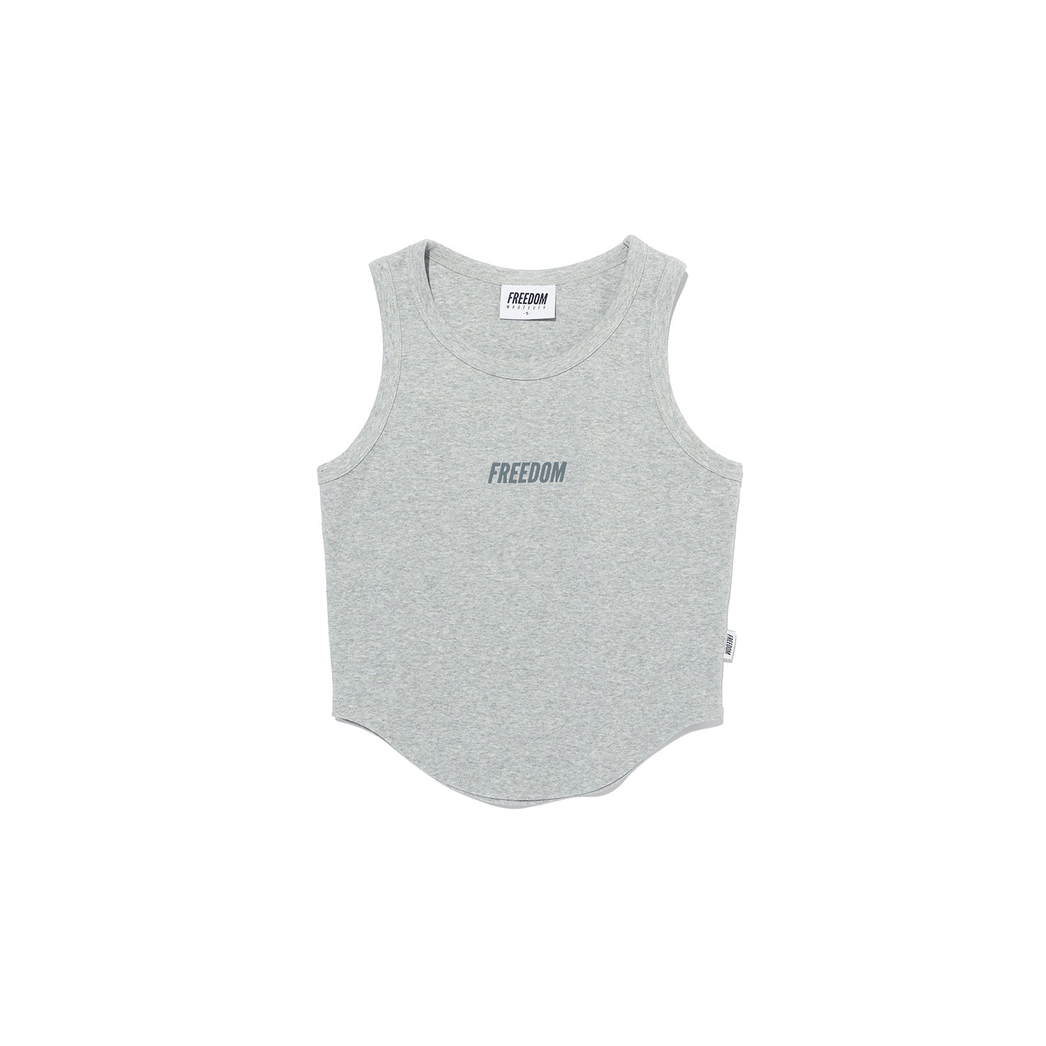 เสื้อแขนกุดสกรีนโลโก้เล็ก สำหรับผู้หญิง (สีกรมท่า)