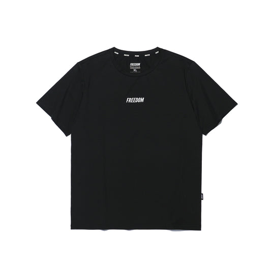 เสื้อยืดกล้ามเนื้อตาข่ายสี่เหลี่ยม (สีดำ)