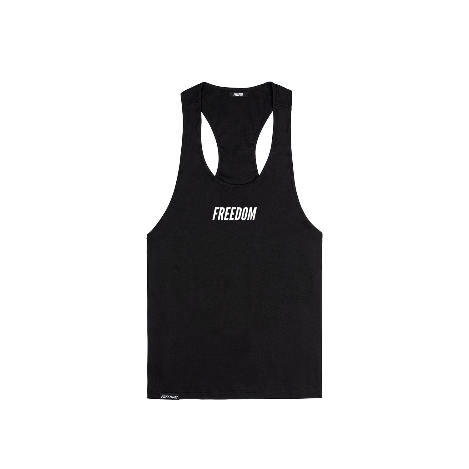 เสื้อกล้าม Freedom โลโก้ (สีดำ)