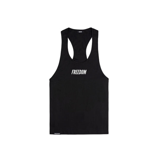 เสื้อกล้าม Freedom โลโก้ (สีดำ)