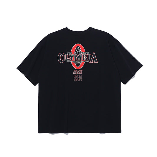 เสื้อยืดคอกลมลายโลโก้ Olympia KEONE (สีดำ)