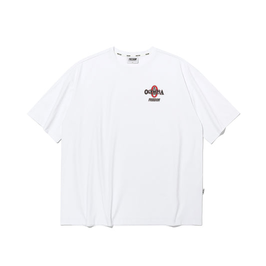 เสื้อยืด Olympia Essential Overfit (สีขาว)