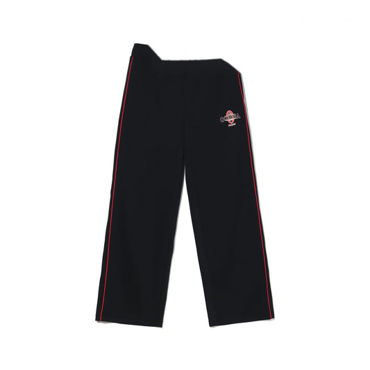 Women's Olympia Panel Line Scuba Track Pants (Black)